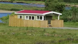 Hvammur 5 with private hot tub - Djupavik