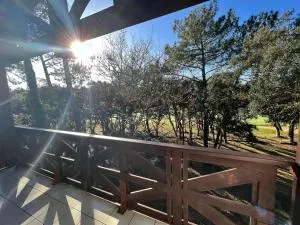 Appartement 3 pièces 4-6 personnes, à Moliets et Maa, proche Golf, grand balcon et piscine - 莫列马阿