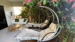 Apartamento térreo confortável no Condomínio Villa das Águas