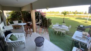 Apartamento térreo confortável no Condomínio Villa das Águas