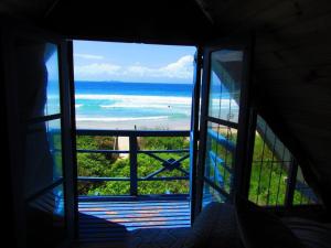 Casa de praia na beira do mar