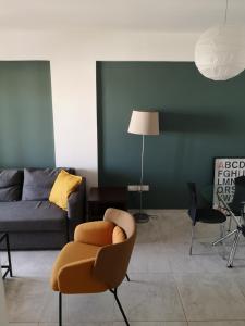 One-Bedroom Apartment room in Lykavitos Apartments