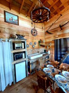 Chalets Cabane insolite TOUT CONFORT Chalet Gites Luzy Morvan Bourgogne : photos des chambres