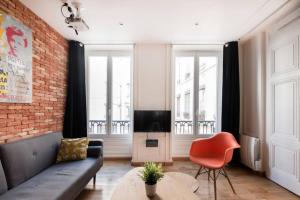 Appartements Appartement type loft a Bellecour : photos des chambres