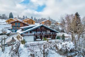 Appartements The Snow - Gorgeous 3 stars apartment with yard - Combloux - Welkeys : photos des chambres