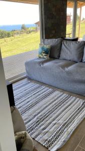 Cabaña con vista al lago