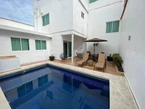 Casa boka con vista al mar y alberca - Conchal