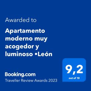 Apartamento moderno muy acogedor y luminoso •León