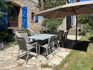 Maisons de vacances Maison de charme 3 etoiles avec piscine : photos des chambres