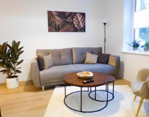 Modernes Apartment mit Queensize-Bett, NETFLIX, Küche, Erdgeschoss, Nähe AMEOS Klinik