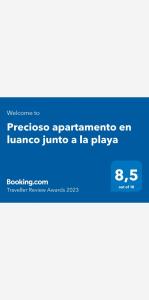 Precioso apartamento en luanco junto a la playa