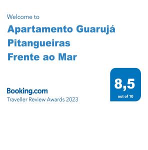 Guarujá Pitangueiras - frente ao mar - Recém reformado