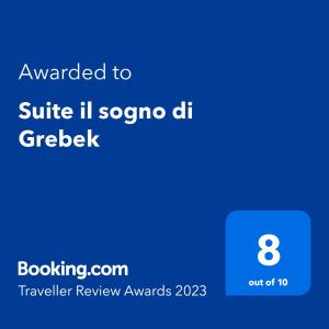 Suite il sogno di Grebek