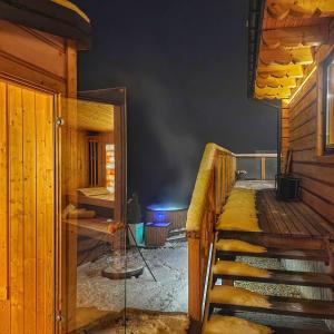 LK Resort Łapsze domy z prywatną balią i sauną