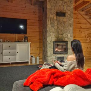 LK Resort Łapsze domy z prywatną balią i sauną