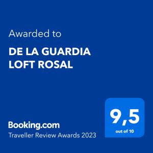 DE LA GUARDIA LOFT ROSAL