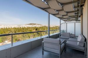 Presidential Suite with Park View and Balcony room in Radisson Blu Park Hotel Athens