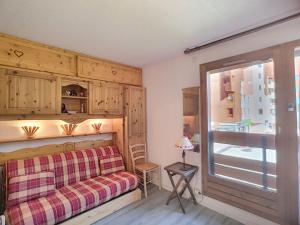 Studio cabine 4 pers, ski aux pieds, Les Menuires - FR-1-178-346
