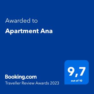 Apartment Ana