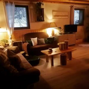 Chalets Lodge bien etre et nature : photos des chambres
