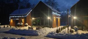 Zakątek Bór, nowoczesne domki nad rzeką