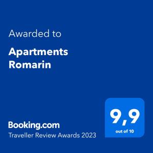 Apartments Romarin