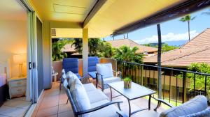 Maui Eldorado B200-Large lanai woceangolf course views