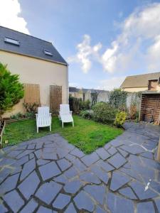 Maisons de vacances Maison de caractere bretonne « L’entre deux » : photos des chambres