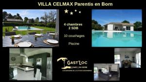 Maisons de vacances Superbe Villa avec piscine Celmax : photos des chambres