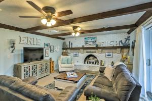 Vermilion River Home with Hot Tub and Private Dock!