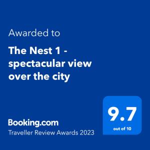 The Nest 1 - Spectacular View Over The City