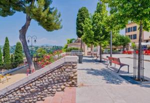 Villas Maison de village Haut-de-Cagnes avec vue mer : photos des chambres