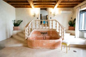 Superior Suite with Sea View room in La Posta Vecchia Hotel