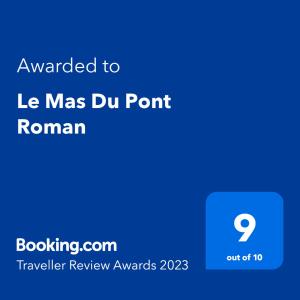 Hotels Le Mas Du Pont Roman : photos des chambres