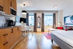 Studio with Sofa Bed room in ApartDirect Hammarby Sjöstad