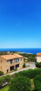 Appartements Casa Mar, studio 4P, vue mer, Sant'Ambroggio, Lumio : photos des chambres