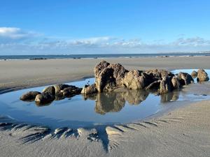 Maisons de vacances Holiday Home in Terenez with Sea Views : photos des chambres