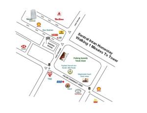 1 MINUTES TO TOWER SENTRAL INTAN HOMESTAY 6 ROOMS