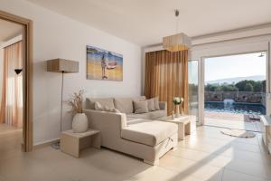 Next to Haraki beach , taverns bars & 10 to Lindos