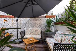 1 Bedroom Apartment with cosy Backyard close to Valletta