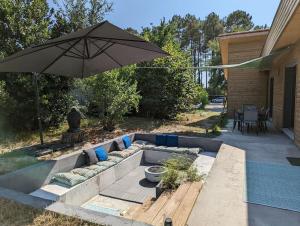 Maisons de vacances Maison en bois chaleureuse avec bain nordique : photos des chambres