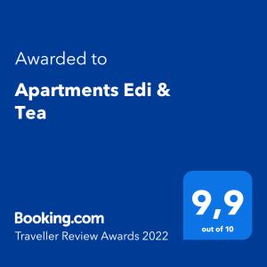 Apartments Edi & Tea