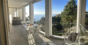 Appartements Appartement de luxe Eze village vue mer avec piscine : Appartement 1 Chambre