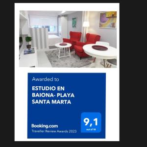 ESTUDIO EN BAIONA- PLAYA SANTA MARTA