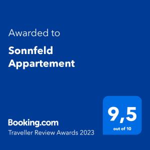 Sonnfeld Appartement