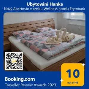 Nový Apartmán v areálu Wellness hotelu Frymburk - Haidberg