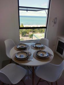 Apto de frente para o Mar, Piscina na cobertura