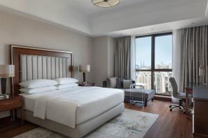 Executive King Suite with City View and Lounge Access room in Istanbul Marriott Hotel Asia