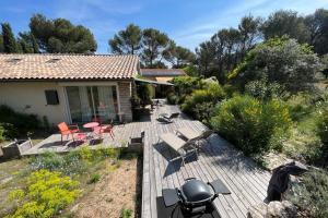 Maisons de vacances Beautiful house in the heart of its pine forest - private pool : photos des chambres