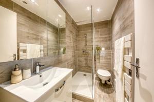 Appartements Peace-6pers-Wifi-Boite a cle 24/7-Parking-Netflix : photos des chambres